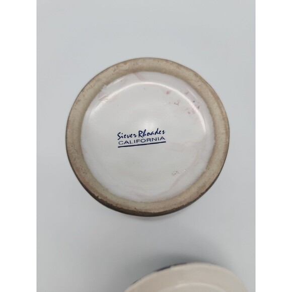 Steven Rhoades California Covered Dish Iridescent Swirled Pattern Vanity Dish - Picture 7 of 12